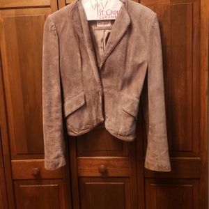 Vintage Suede Leather Jacket Sz Small